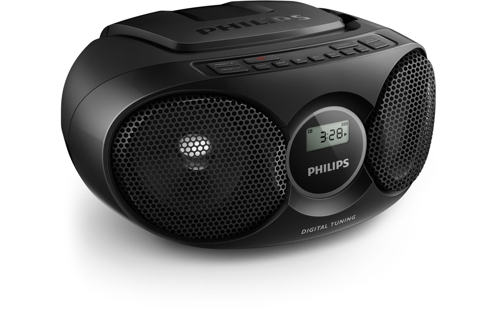 Philips Lecteur radio/CD AZ215 Noir