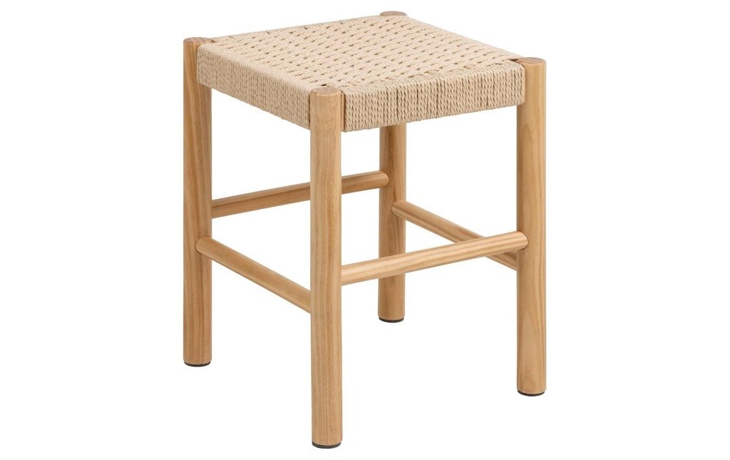 AC Design Tabouret Alvin Bois, Blanc