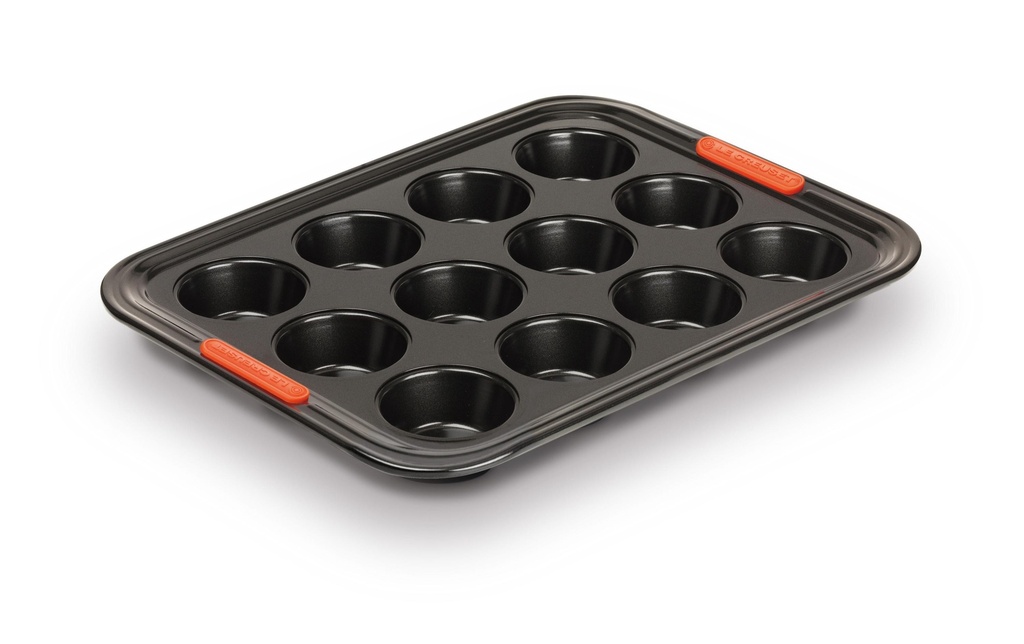 Le Creuset Moule à muffins 12 abreuvoirs