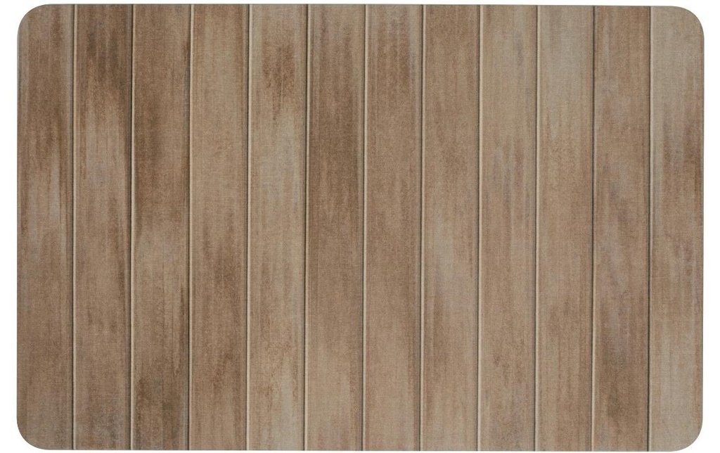 Wenko Tapis de bain Argiri 39 x 60 cm, Brun