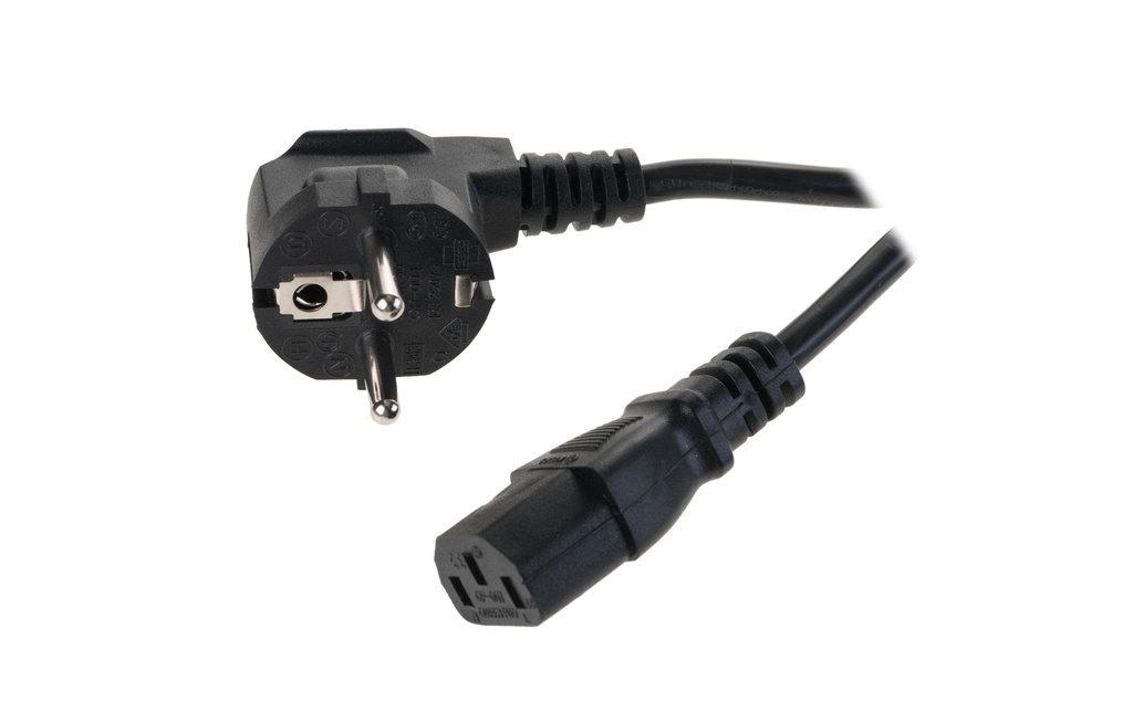 Diggelmann Câble réseau 1 m C13-Schuko