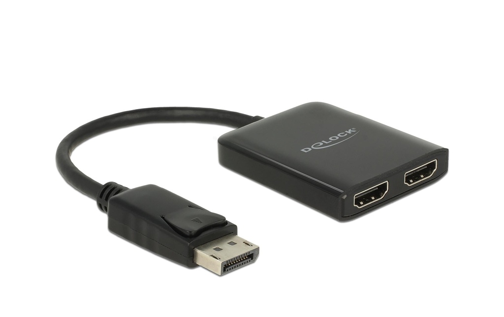 Delock Multiadaptateur 1x DisplayPort - 2x HDMI