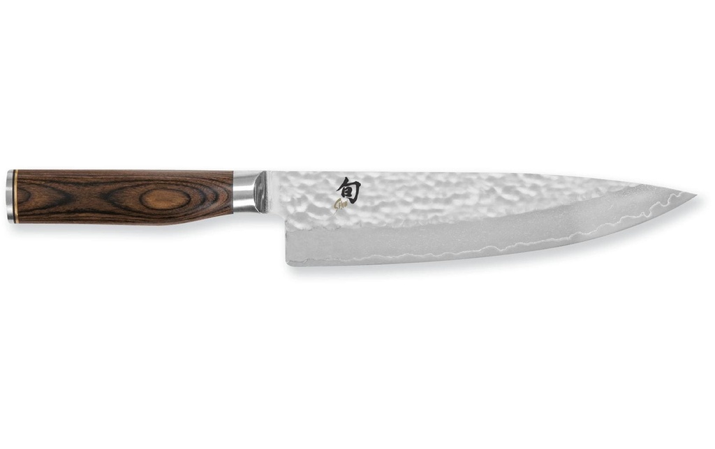 Kai Couteau de chef Premier 20 cm, Brun