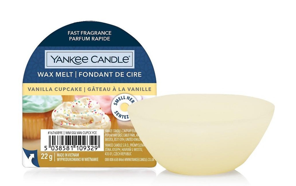 Yankee Candle Plaquettes de cire parfumées Gâteau à la vanille