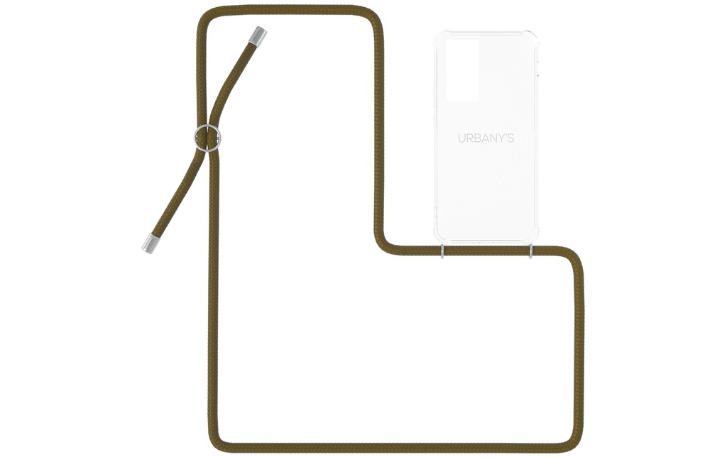 Urbany's Necklace Case Galaxy S20+ City Soldier Transparent