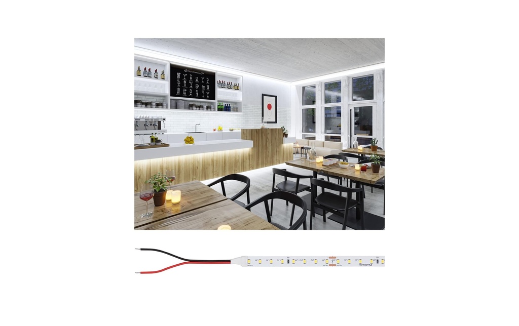 Paulmann Pro LED Strip Silver P75 840 5m 23W 750 lm/m 96LEDs/m 4000K