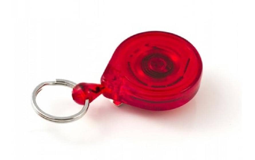 KEY-BAK Porte-carte KB Mini-Bak 90 cm, avec clip, rouge