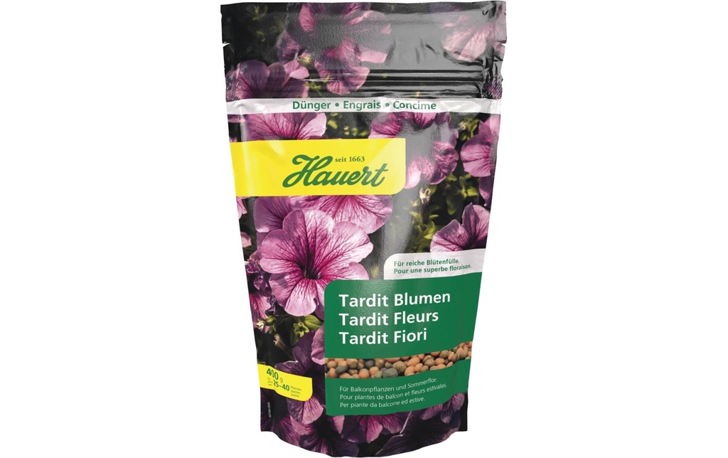 Hauert Engrais longue durée Tardit pour les fleurs, 0,4 kg