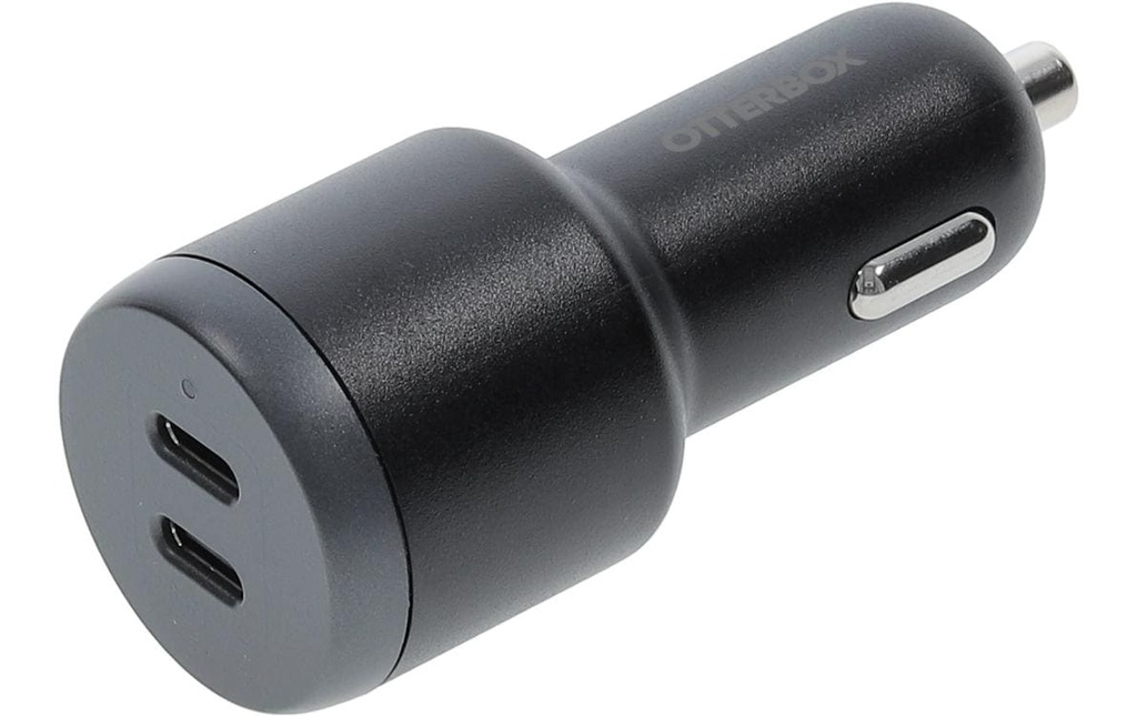 Otterbox Chargeur de voiture 65W, 2x USB-C Noir