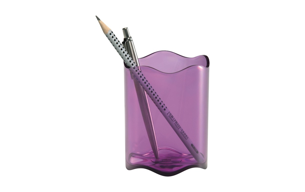 DURABLE Pot à crayons Trend Violet/Transparent