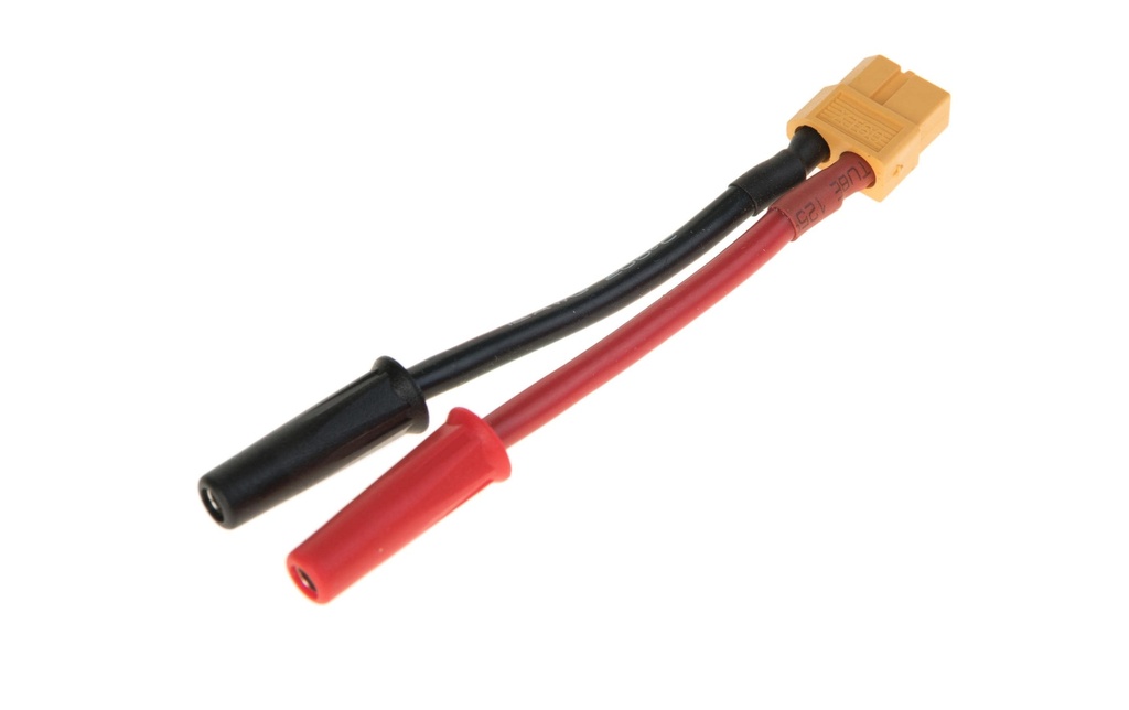 Muldental Câble adaptateur Prise XT60  jusqu'à une douille de 4 mm
