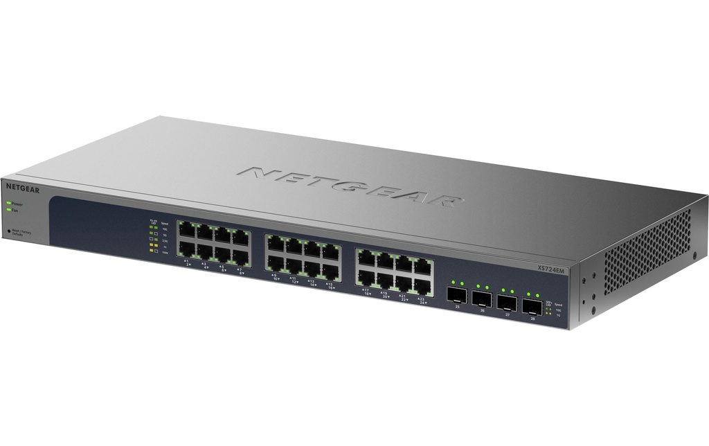 Netgear SFP+ Switch XS724EM 26 ports