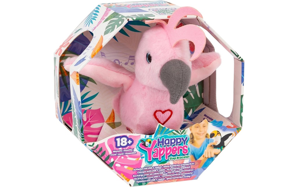 Max Bersinger Peluche Happy Yappers Kakadu