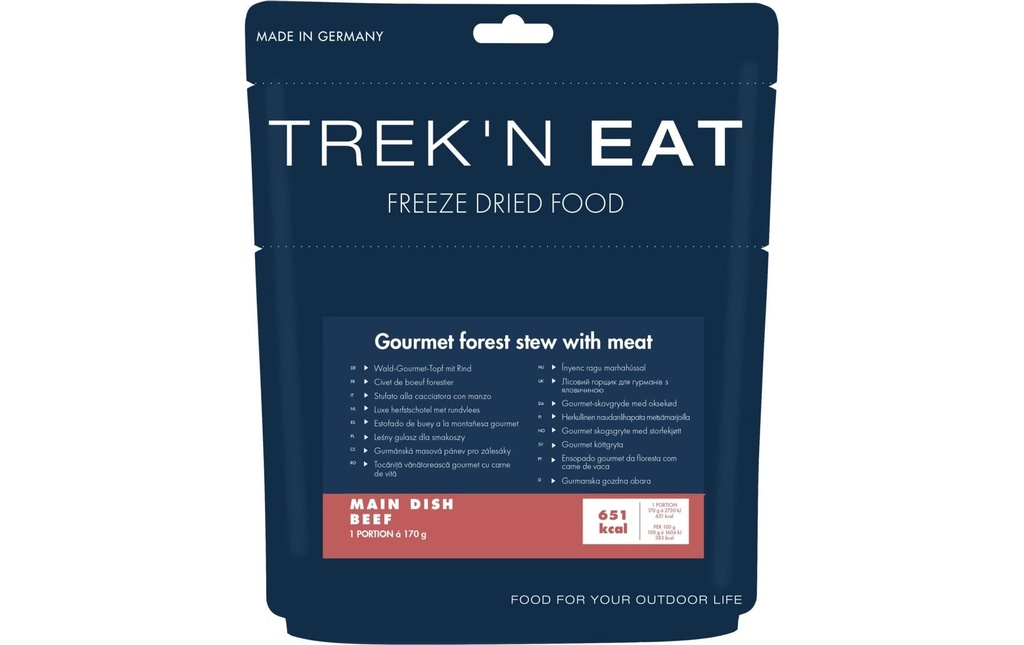 Trek 'N Eat Plat principal Ragout de gibier gourmet