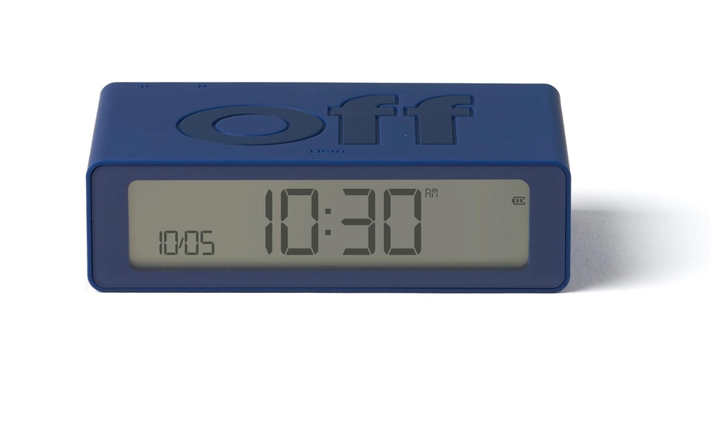 Lexon Réveil numérique Flip Mini Bleu foncé