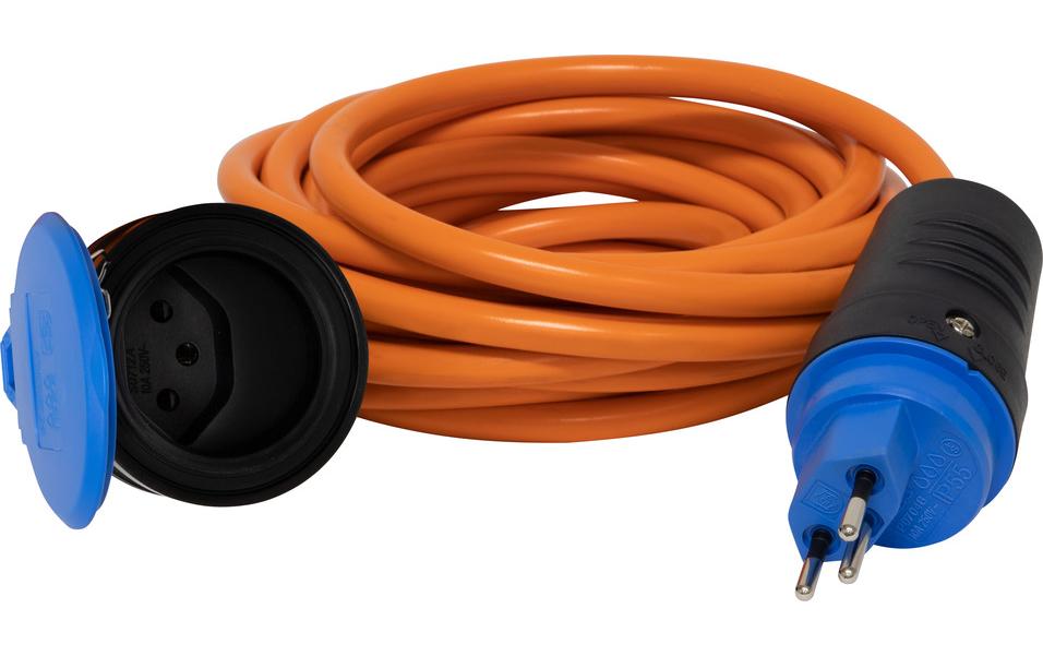Brennenstuhl Câble de prolongation 20 m T13 - T13 Orange
