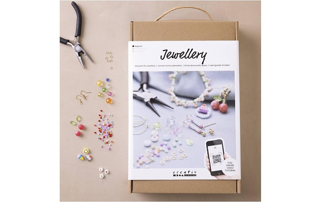 Creativ Company Kits de bricolage pour bijoux DIY Kit Des couleurs vives