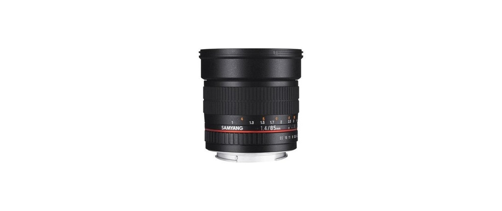 Samyang Longueur focale fixe 85mm F/1.4 AS IF UMC – Nikon F