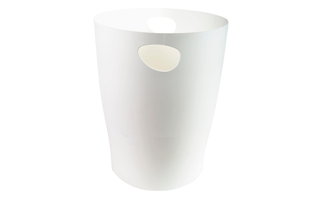 Exacompta Corbeille à papier Ecobin 15 l, Blanc