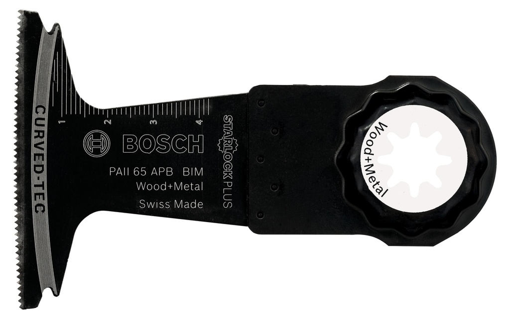 Bosch Professional Lame plongeante Starlock BIM Bois & Métal 65 x 50 mm