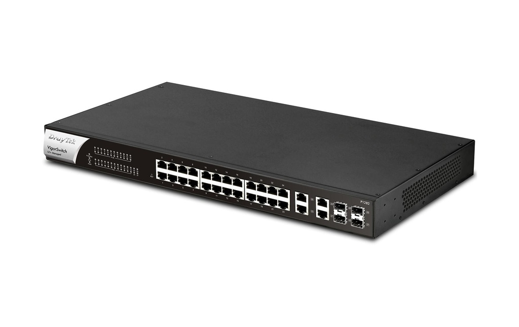 DrayTek PoE+ Switch VigorSwitch P1282 28 ports