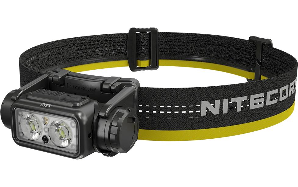 Nitecore Lampe frontale NU45, 1700 lumens Noir/Jaune