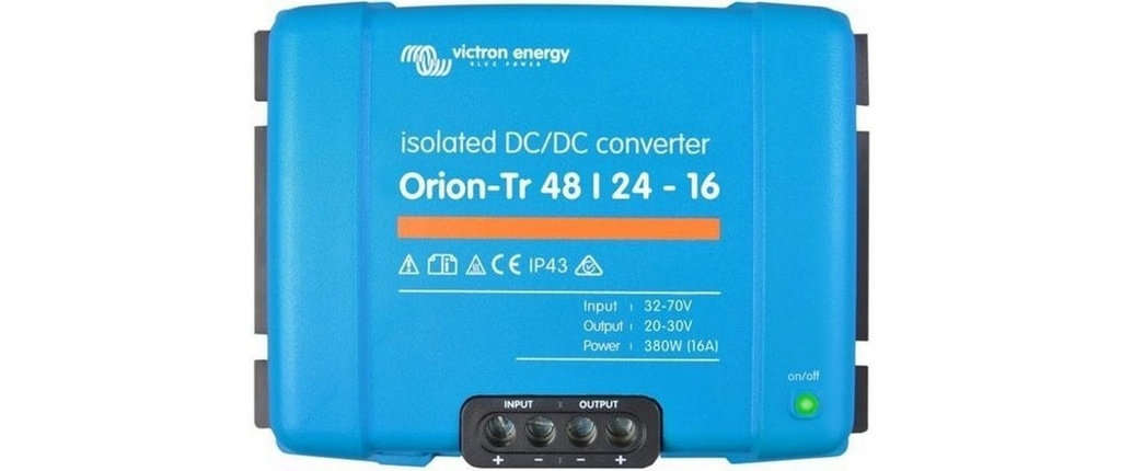 Victron Convertisseur de tension DC/DC Orion-Tr 48-24 V 16A, 380 W
