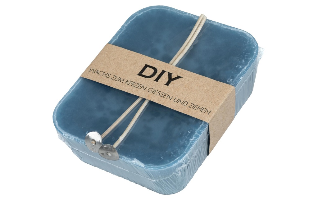Herzog Kerzen AG Cire DIY Bleu pigeon
