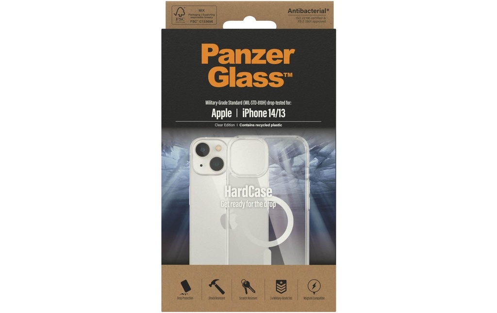 Panzerglass Coque arrière Hard Case MagSafe iPhone 14 Transparent