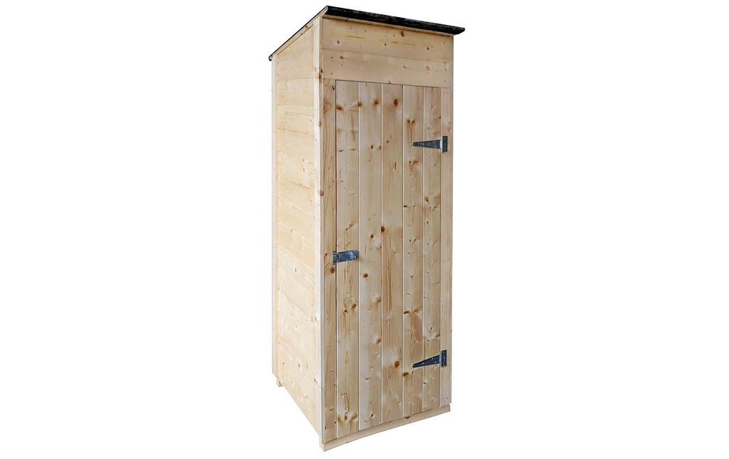 Innovesta Armoire à outils Malaga 84 x 74 x 215 cm, Brun clair