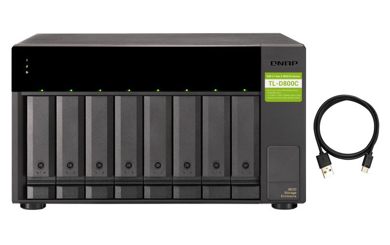 QNAP Boîtier d’extension NAS Unité d'extension à 8 baies