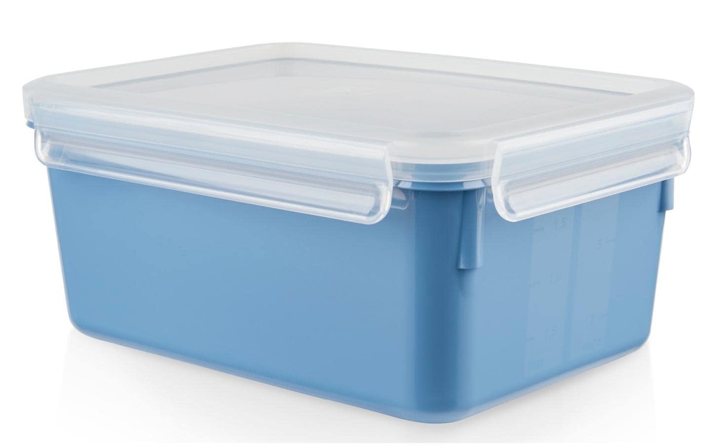 Emsa Récipients à provisions Clip & Close 2.2 l, Bleu