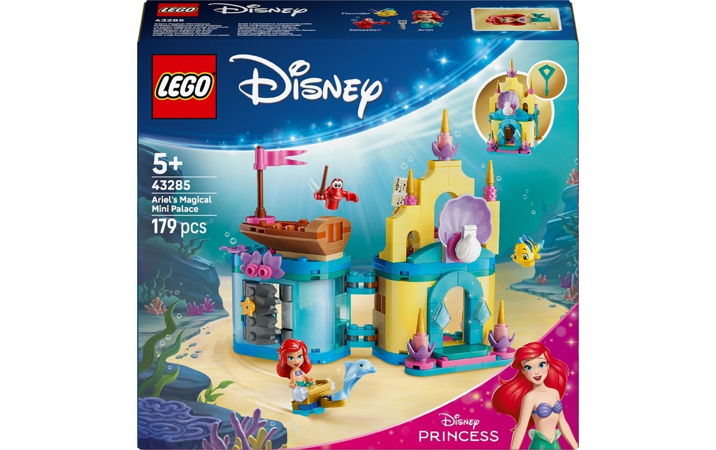 LEGO® Disney Princess Le palais magique d’Ariel miniature 43285