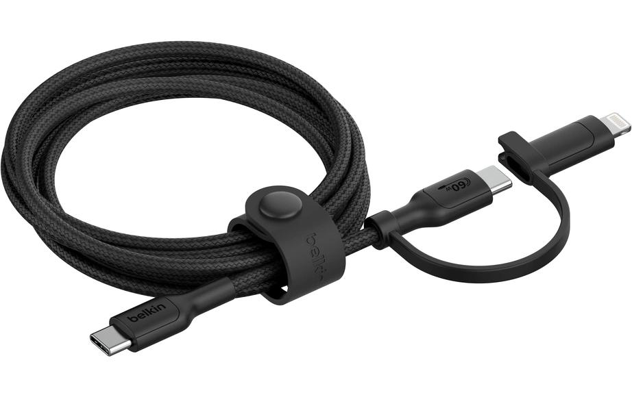 Belkin Câble USB BoostCharge Pro USB-C - Lightning/USB-C 1.5 m