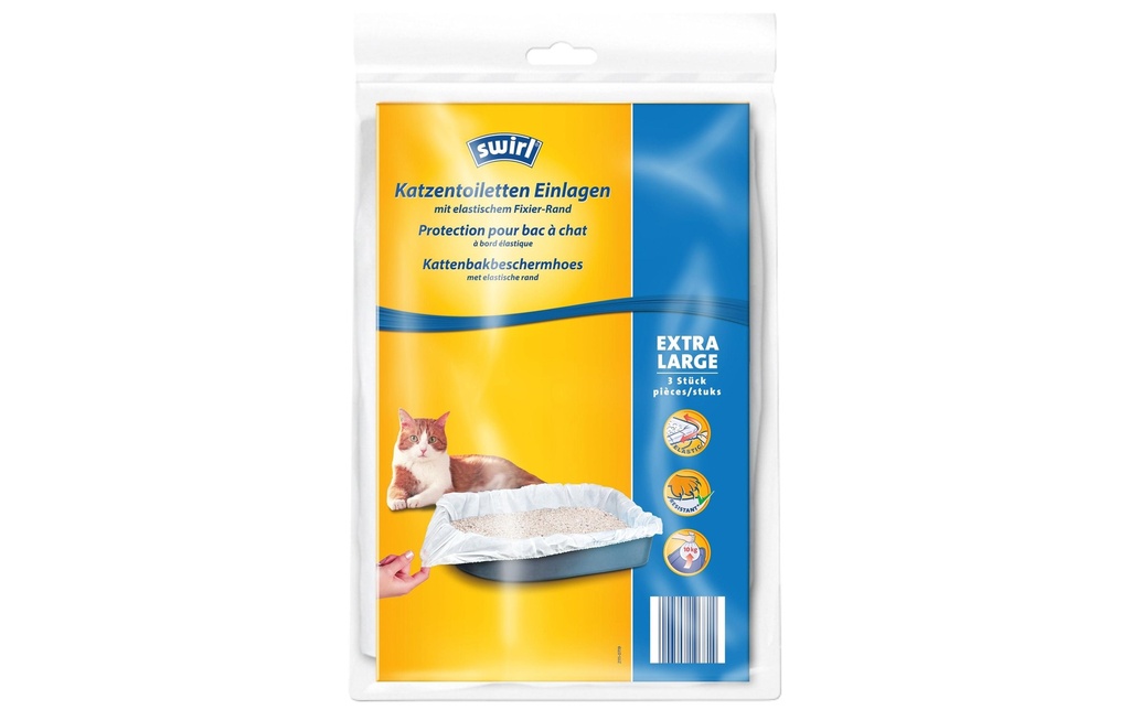 Swirl Sachet à litière pour chats XL, 3 pièces