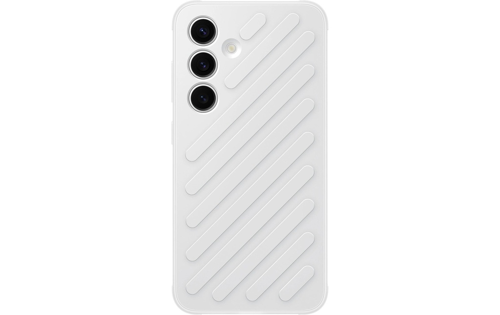 Samsung Coque arrière Shield Case Galaxy S24 Blanc