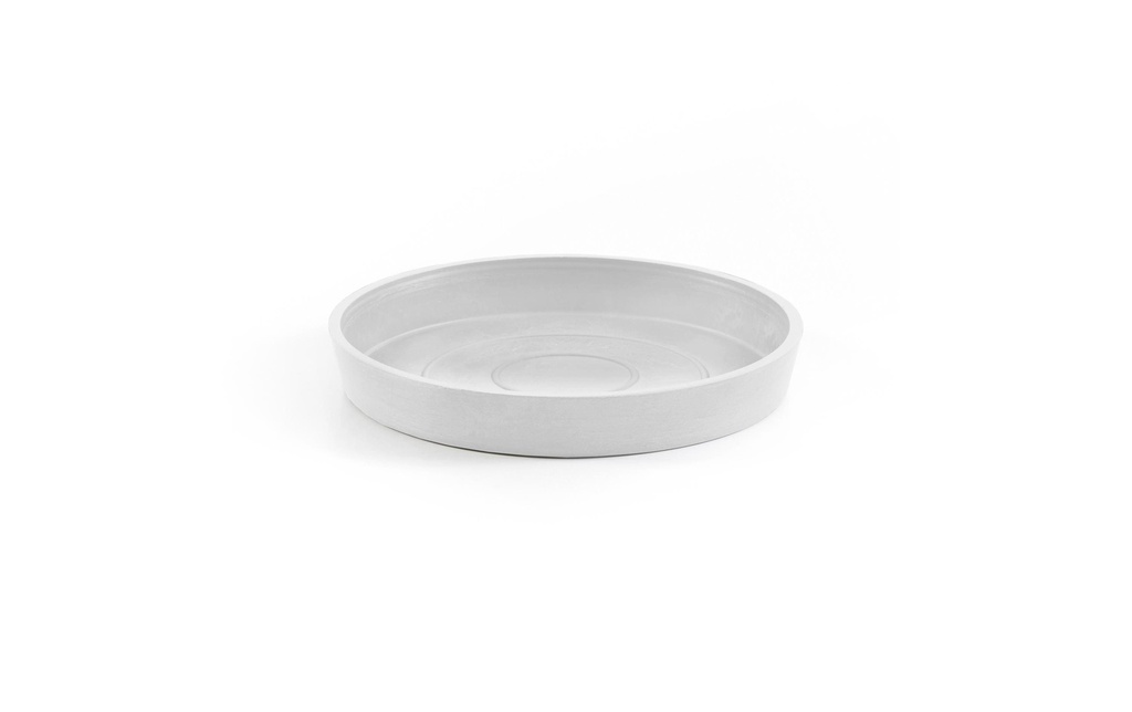 Ecopots Soucoupe Rond 21, Blanc