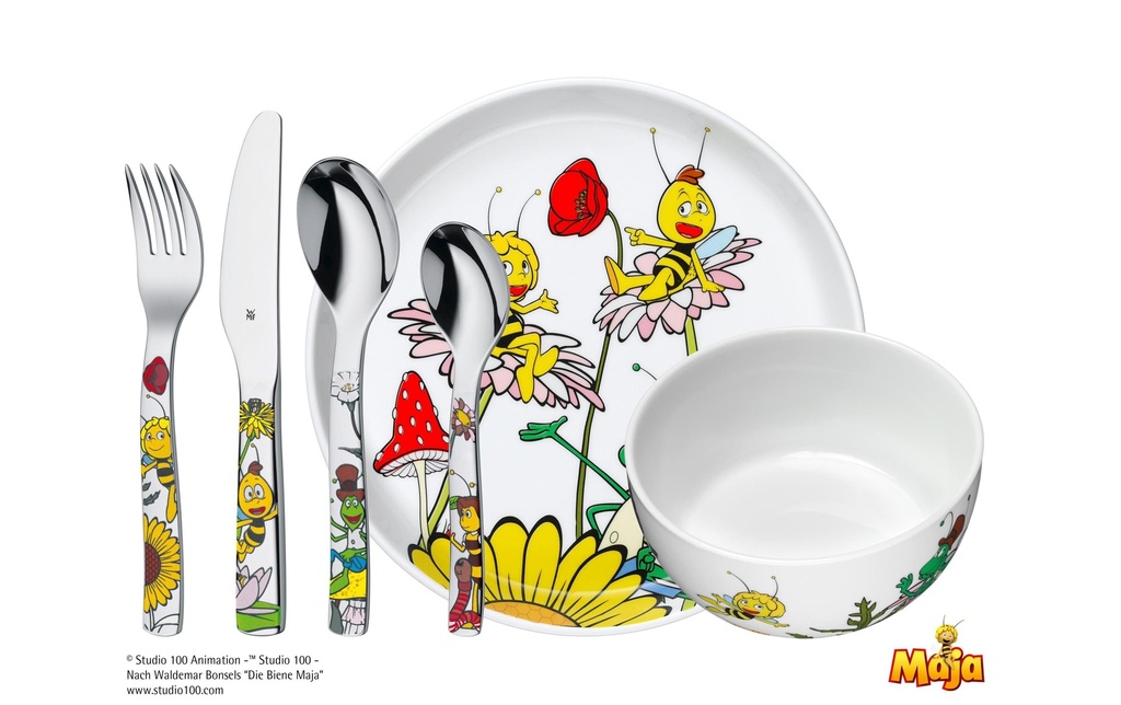 WMF Service de table pour enfants Maya l'abeille 6 pièces