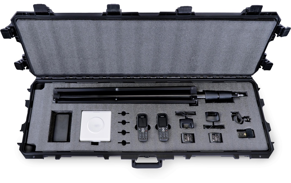 snom Mallette de mesure DECT M900 1x trépied, 1x M900, 2x M30, 1x powerbank