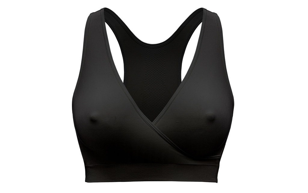 MEDELA Soutien-gorge d’allaitement et de sommeil Keep Cool Noir Taille L