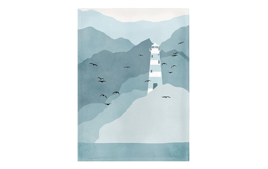 Chic Mic Torchon pour la vaisselle Lighthouse 50 x 70 cm