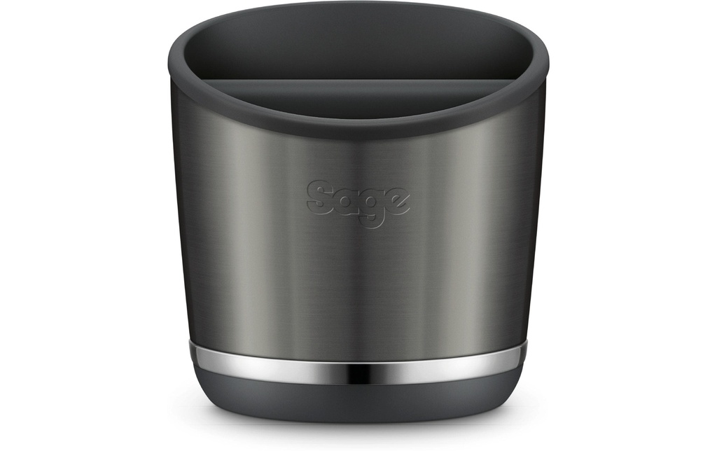 Sage Bac à marc the Knock Box 20 Black Stainless Steel