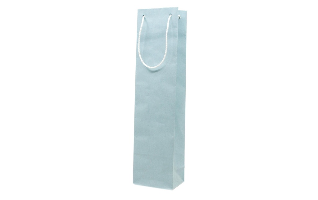 Braun + Company Sac à bouteilles Uni Bleu clair 9 x 36 x 7 cm