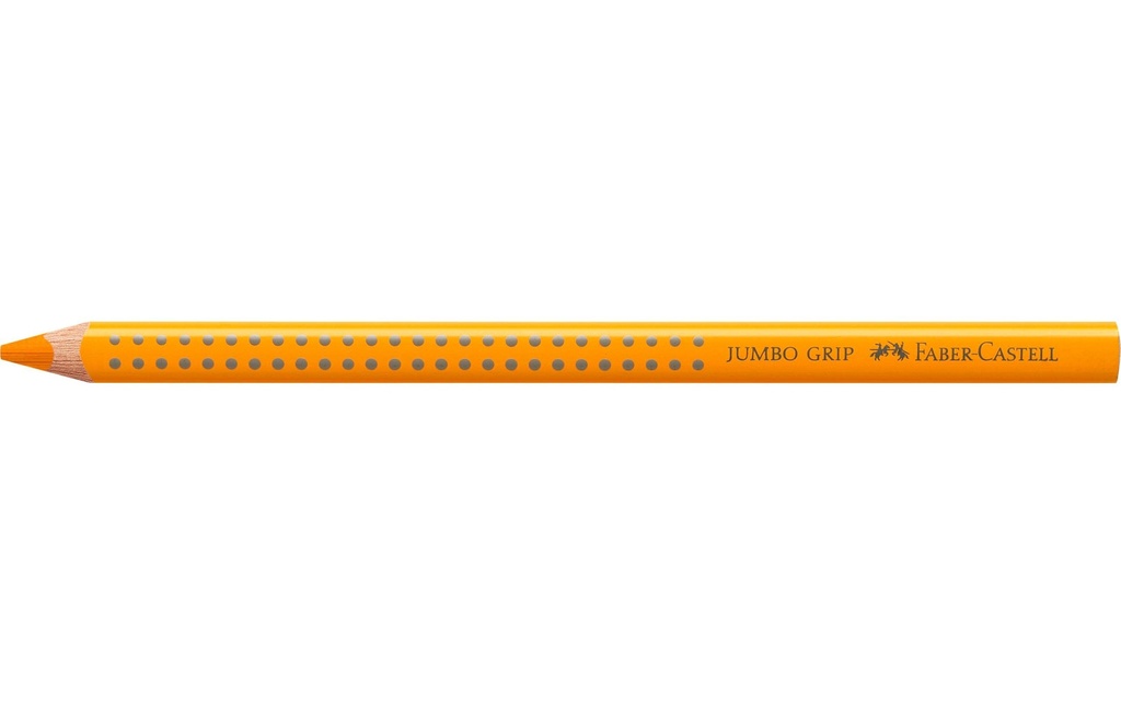 FABER-CASTELL Jumbo Grip jaune citrouille