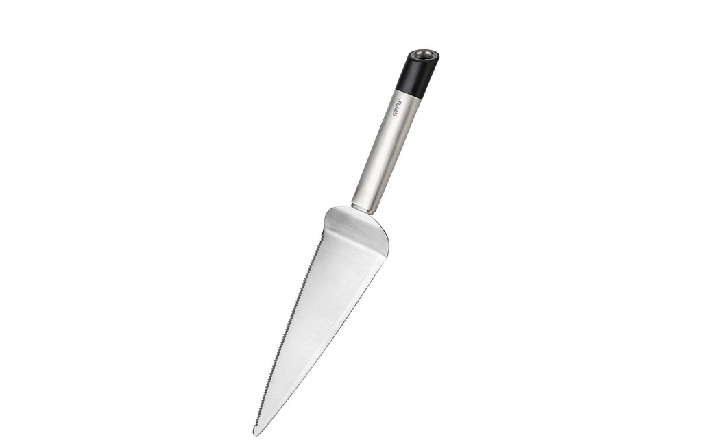 GEFU Pelle à tarte Primeline 30,5 cm, Noir/Argenté