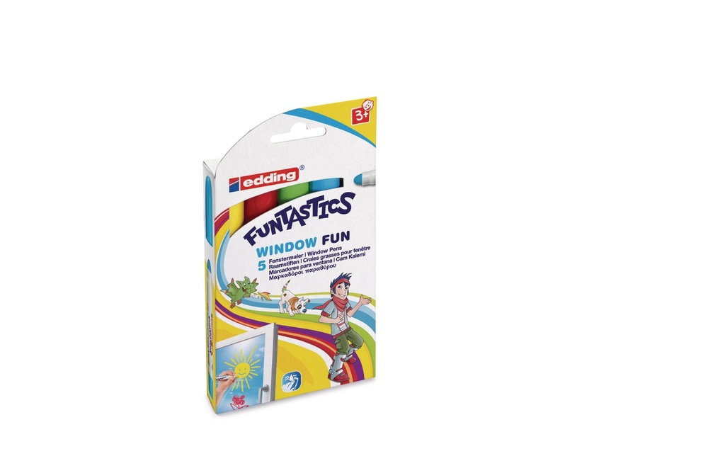 edding Marqueur indélébile 16 Funtastics 5 pièces