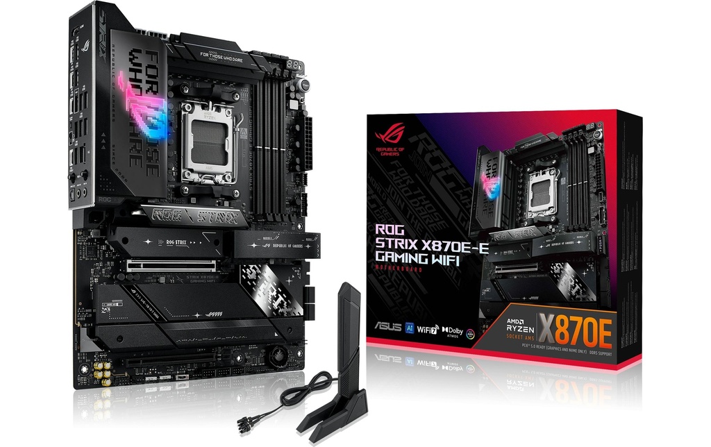 ASUS ROG Carte mère Strix X870E-E Gaming WIFI