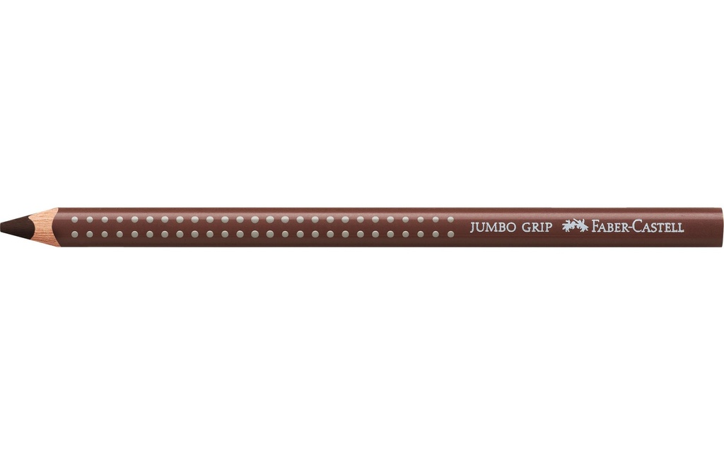 FABER-CASTELL Jumbo Grip marron chocolat