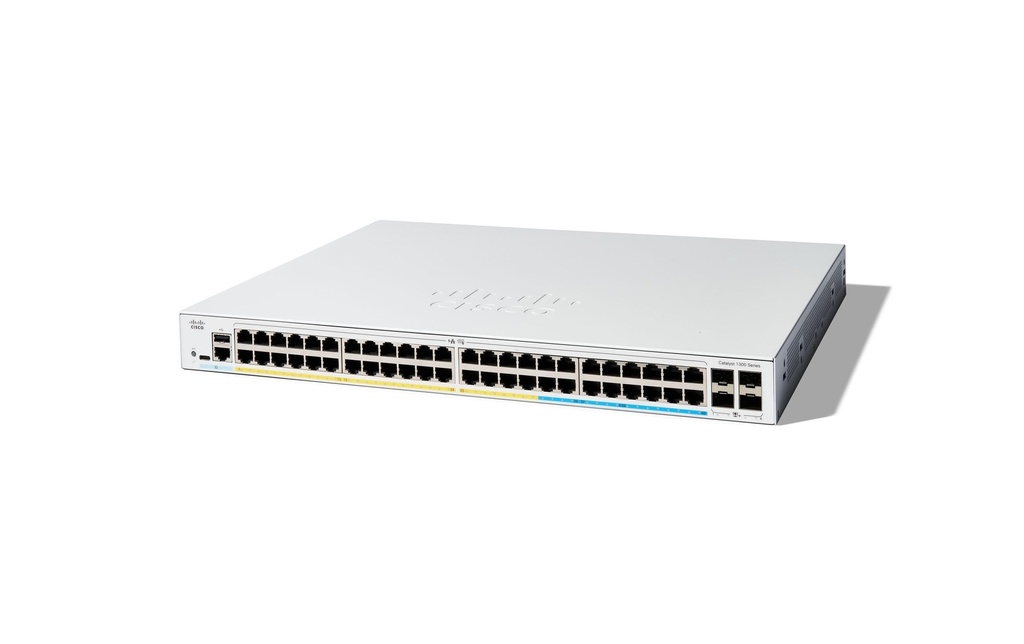 Cisco PoE+ Switch Catalyst C1300-48FP-4G 52 ports