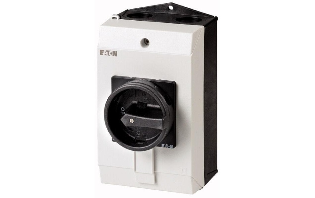 Eaton Interrupteur principal 3 pôles + N, 32 A P1, Noir